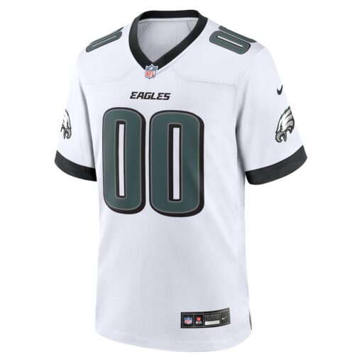 Philadelphia Eagles  Custom Game Jersey – White, Limited Replica Fan Edition