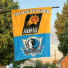 Phoenix vs Dallas House Divided Flag, NBA House Divided Flag