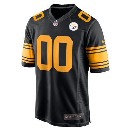 Pittsburgh Steelers  Alternate Custom Game Jersey – Black, Limited Replica Fan Edition
