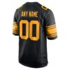 Pittsburgh Steelers Alternate Custom Game Jersey - Black, Limited Replica Fan Edition