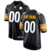 Pittsburgh Steelers Custom Game Jersey - Black, Limited Replica Fan Edition