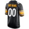 Pittsburgh Steelers Custom Game Jersey - Black, Limited Replica Fan Edition