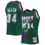 Ray Allen Milwaukee Bucks Mitchell & Ness 1996, Limited Replica Fan Edition