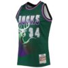 Ray Allen Milwaukee Bucks Mitchell & Ness 1996, Limited Replica Fan Edition