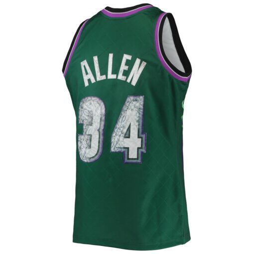 Ray Allen Milwaukee Bucks Mitchell & Ness 1996, Limited Replica Fan Edition