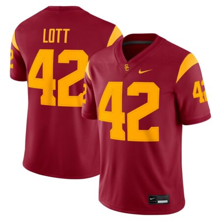 Ronnie Lott USC Trojans Nike Alumni Game Jersey – Cardinal, Limited Replica Fan Edition