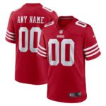 San Francisco 49ers  Alternate Custom Game Jersey – Scarlet, Limited Replica Fan Edition