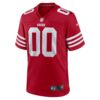San Francisco 49ers Custom Jersey - Scarlet, Limited Replica Fan Edition