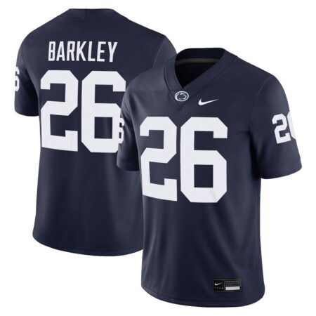 Saquon Barkley Penn State Nittany Lions Nike Alumni Game Jersey – Navy, Limited Replica Fan Edition