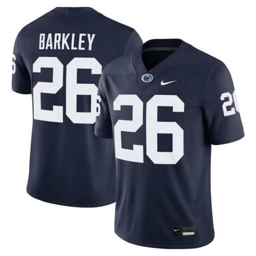 Saquon Barkley Penn State Nittany Lions Nike Alumni Game Jersey – Navy, Limited Replica Fan Edition