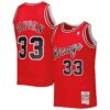 Scottie Pippen Chicago Bulls Mitchell & Ness Hardwood Classics 2003-04 Swingman Jersey - Red, Limited Replica Fan Edition