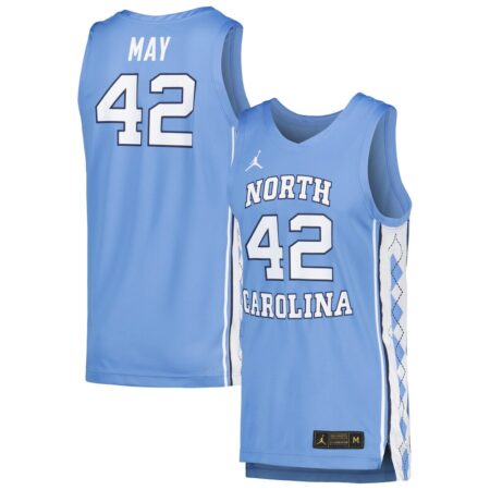 Sean May North Carolina Tar Heels Jordan Brand Replica Basketball Player Jersey – Carolina Blue, Limited Replica Fan Edition
