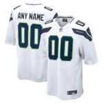 Seattle Seahawks  Custom Game Jersey – College Navy, Limited Replica Fan Edition
