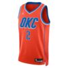 Shai Gilgeous-Alexander Oklahoma City Thunder Jordan Brand Unisex Swingman Jersey - Statement Edition - Orange, Limited Replica Fan Edition