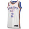 Shai Gilgeous-Alexander Oklahoma City Thunder Unisex Swingman Jersey - Association Edition - White, Limited Replica Fan Edition