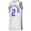 Shai Gilgeous-Alexander Oklahoma City Thunder Unisex Swingman Jersey - Association Edition - White, Limited Replica Fan Edition