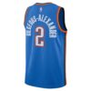 Shai Gilgeous-Alexander Oklahoma City Thunder Unisex Swingman Jersey - Icon Edition - Blue, Limited Replica Fan Edition