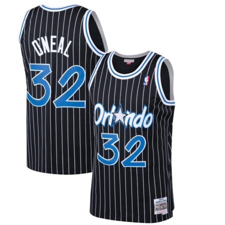 Shaquille ooooneal Orlando Magic Mitchell & Ness Hardwood Classics Swingman Jersey – Black, Limited Replica Fan Edition