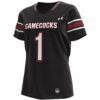 South Carolina Gamecocks Under Armour Womens Replica Football Jersey - Black, Limited Replica Fan Edition