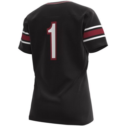 South Carolina Gamecocks Under Armour Womens Replica Football Jersey – Black, Limited Replica Fan Edition