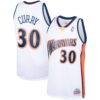 Stephen Curry Golden State Warriors Mitchell & Ness Hardwood Classics Swingman Jersey - White, Limited Replica Fan Edition