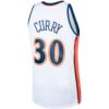 Stephen Curry Golden State Warriors Mitchell & Ness Hardwood Classics Swingman Jersey - White, Limited Replica Fan Edition