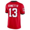 Stetson Bennett Georgia Bulldogs Nike Player Game Jersey - Red, Limited Replica Fan Edition