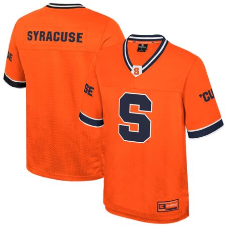 Syracuse Orange Colosseum Nothing But The Hits Football Jersey – Orange, Limited Replica Fan Edition
