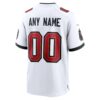 Tampa Bay Buccaneers 50th Season Custom Game Jersey - White, Limited Replica Fan Edition