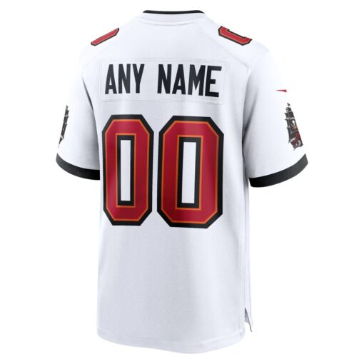 Tampa Bay Buccaneers  50th Season Custom Game Jersey – White, Limited Replica Fan Edition