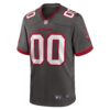 Tampa Bay Buccaneers Alternate Custom Game Jersey - Pewter, Limited Replica Fan Edition