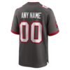 Tampa Bay Buccaneers Alternate Custom Game Jersey - Pewter, Limited Replica Fan Edition