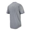 TCU Horned Frogs Nike Pinstripe Replica Baseball Jersey - Gray, Limited Replica Fan Edition