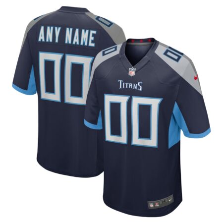 Tennessee Titans  Custom Jersey – Navy, Limited Replica Fan Edition
