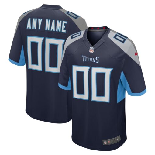 Tennessee Titans  Custom Jersey – Navy, Limited Replica Fan Edition