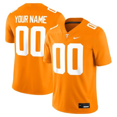 Tennessee Volunteers  Custom Football Game Jersey – Tennessee Orange, Limited Replica Fan Edition