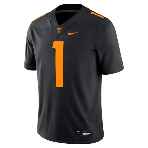 Tennessee Volunteers Nike Alternate Game Jersey – Black, Limited Replica Fan Edition