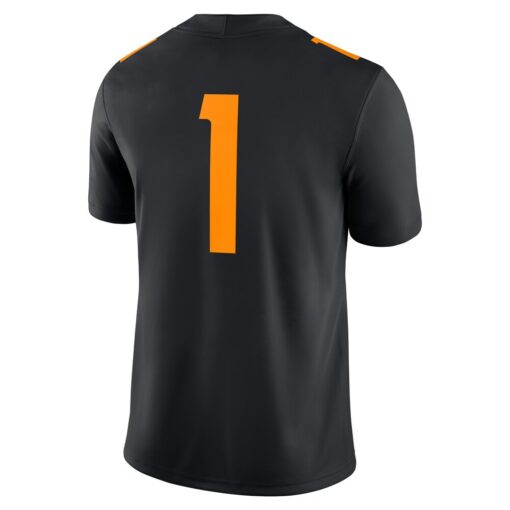 Tennessee Volunteers Nike Alternate Game Jersey – Black, Limited Replica Fan Edition
