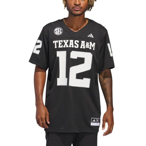 Texas A&M Aggies Alternate Premier Strategy Jersey – Black, Limited Replica Fan Edition