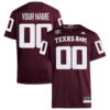 Texas A&M Aggies Custom Home Premier Football Jersey - Maroon, Limited Replica Fan Edition