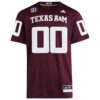 Texas A&M Aggies Custom Home Premier Football Jersey - Maroon, Limited Replica Fan Edition