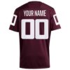Texas A&M Aggies Custom Home Premier Football Jersey - Maroon, Limited Replica Fan Edition