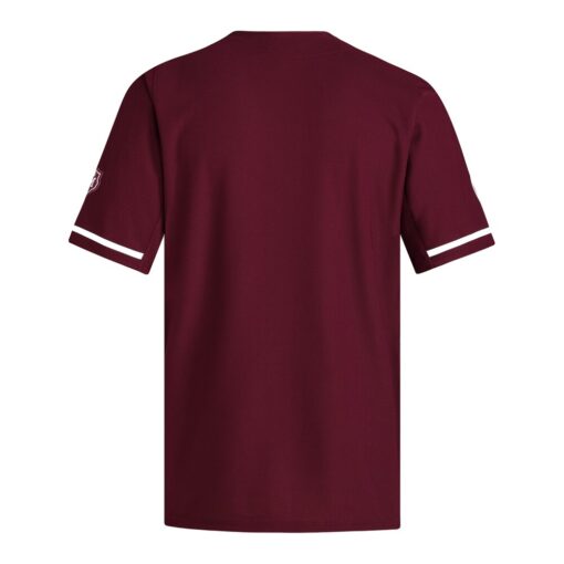 Texas A&M Aggies Reversible Retro Full-Button Baseball Jersey – Maroon, Limited Replica Fan Edition