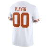Texas Longhorns Nike NIL Pick-A-Player Game Jersey - White, Limited Replica Fan Edition