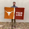 Texas-Longhorns vs Custom Team House Divided Flag, Personalized NCAA Flag 2 Texas-Longhorns vs Custom Team House Divided Flag, Personalized NCAA Flag
