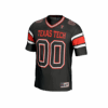 Texas Tech Red Raiders GameDay Greats Unisex Personalized Football Fashion Jersey - Black, Limited Replica Fan Edition