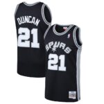 Tim Duncan San Antonio Spurs Mitchell & Ness 1998, Limited Replica Fan Edition