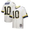 Tom Brady Michigan Wolverines Mitchell & Ness 1999 Legacy Jersey - White, Limited Replica Fan Edition