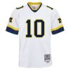 Tom Brady Michigan Wolverines Mitchell & Ness Youth 1999 College Vault Legacy Jersey - White, Limited Replica Fan Edition