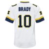 Tom Brady Michigan Wolverines Mitchell & Ness Youth 1999 College Vault Legacy Jersey - White, Limited Replica Fan Edition